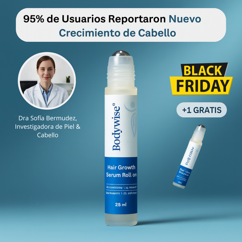 BODY WISE™ | ROLL-ON DE CRECIMINETO CAPILAR
